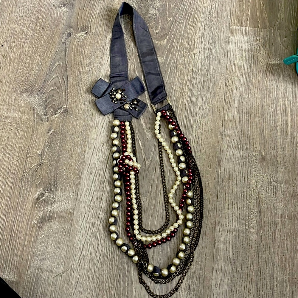 Stella and Dot Mixed Media Necklace